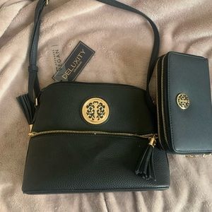 Wallet and cross body combo take both
